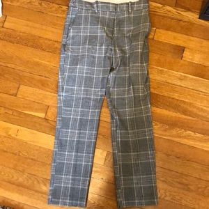 H&M plaid pants